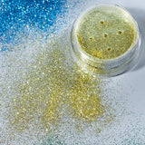 Classic Fine Face & Body Glitter Shaker. Cosmetically certified, FDA & Health Canada compliant, cruelty free and vegan.