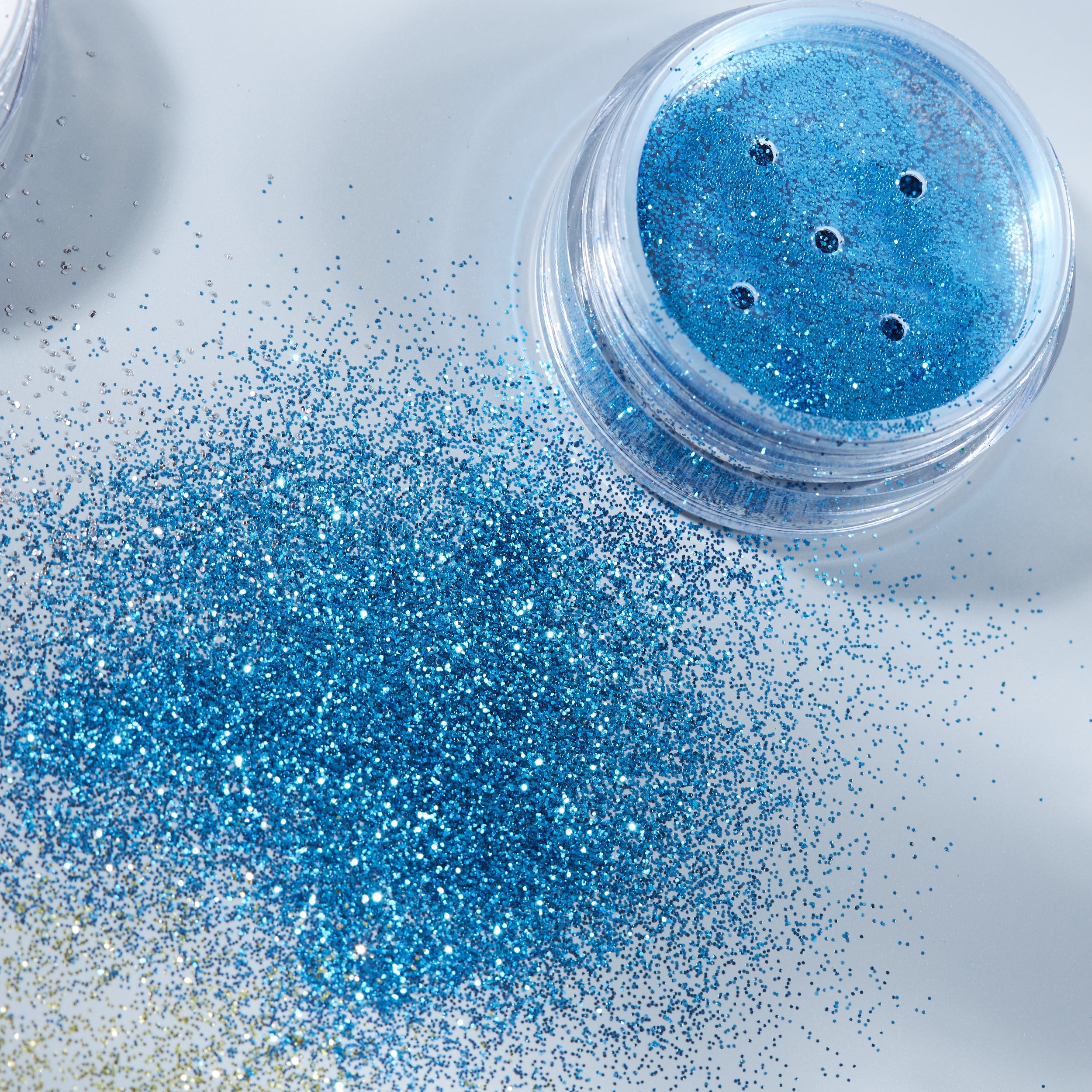 Classic Fine Face & Body Glitter Shaker. Cosmetically certified, FDA & Health Canada compliant, cruelty free and vegan.