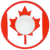 Canada Flag Theatrical Contact Lenses - FDA & Health Canada Cleared