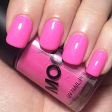 Pastel Pink - Neon UV Glow Blacklight Nail Polish, 14mL. Cosmetically certified, FDA & Health Canada compliant, cruelty free and vegan.